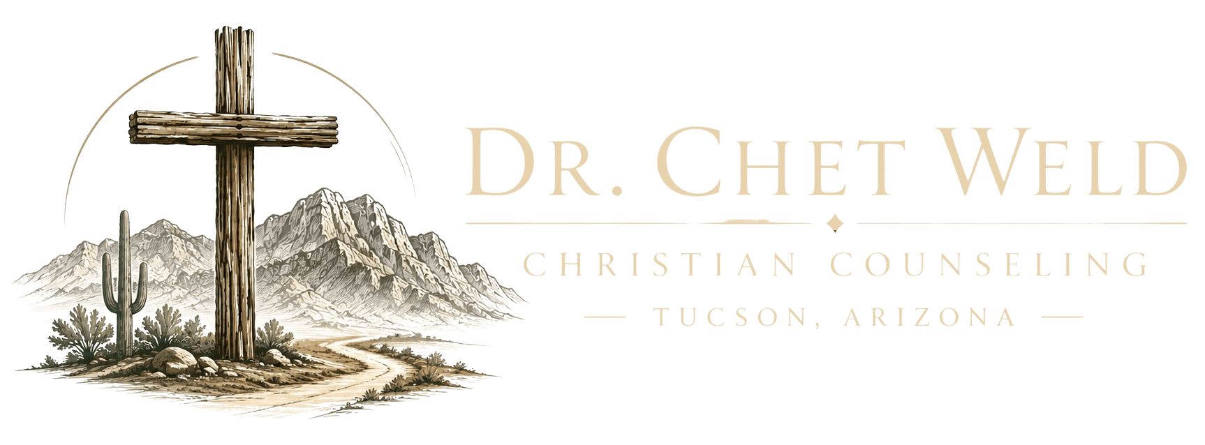 Dr. Chet Weld Christian Counseling, Tucson Arizona footer logo
